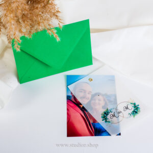 Invitatie foto, calc si capsa