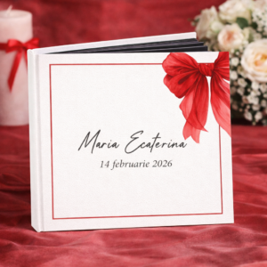 Guestbook „Funda Roșie” (Red Bow)